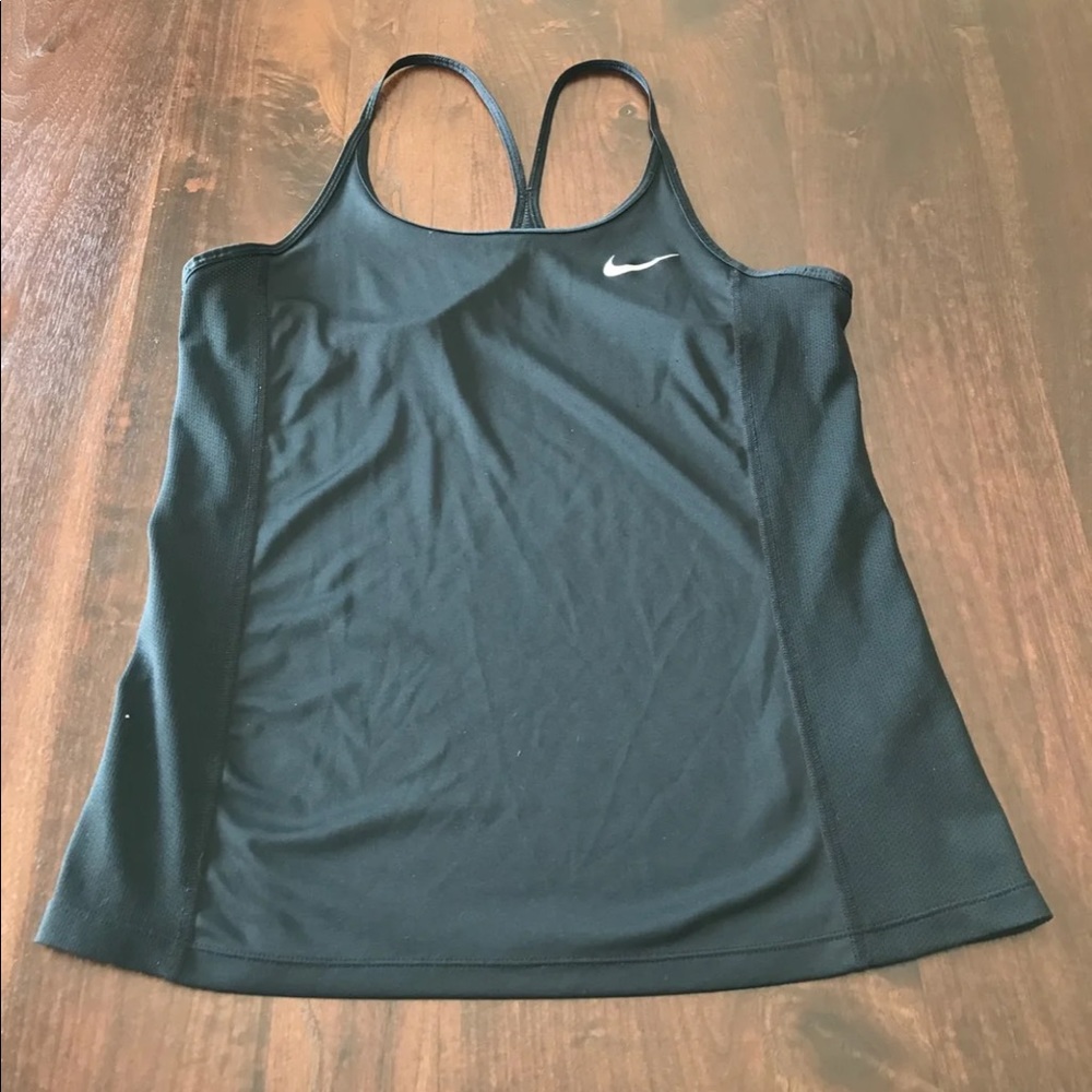 SOLD ON ANOTHER APP* Nike Black Tank Top - Medium